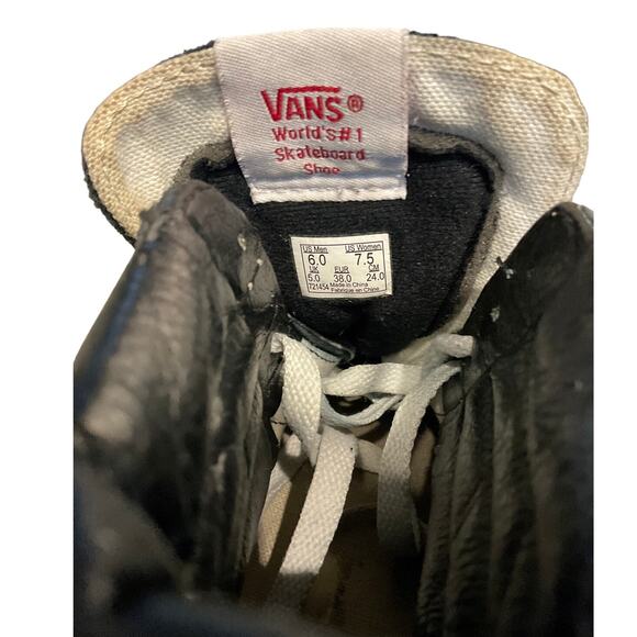 Vans Sk8-Hi Old Skool Black White Suede Men’s 6 main image 7